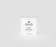 Šedé platinové farebné kontaktné šošovky, nedioptrické mesačné, grey moons no. 2 Ovio