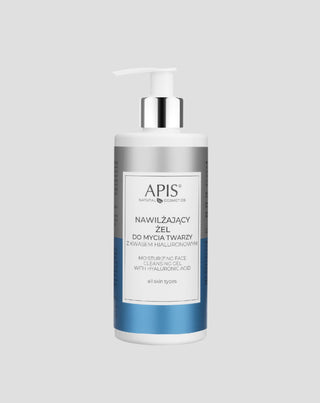 Hydratačný a upokojujúci gél na umývanie tváre s kyselinou hyalurónovou Apis - 1