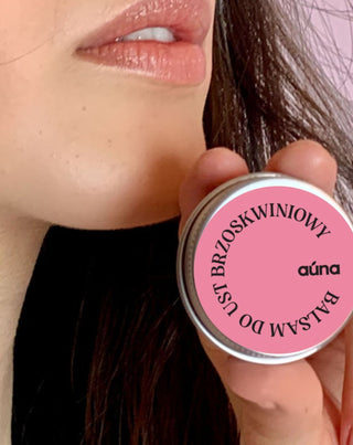 Broskyňový balzam na pery, ktorý hydratuje a zabraňuje praskaniu pier Auna - 3