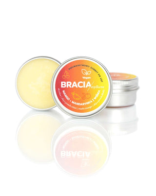 Ovocný sorbet pre suché a popraskané pery, čerešňa mango a mandarínka Bracia Mydlarze - 4