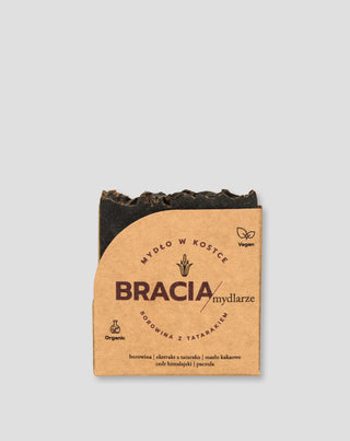 Antibakteriálne a protiplesňové mydlo Rašelina s puškvorecom Bracia Mydlarze - 1