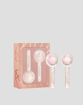 Kryolift ľadové gule Crystallove sklenené masážne loptičky - 1