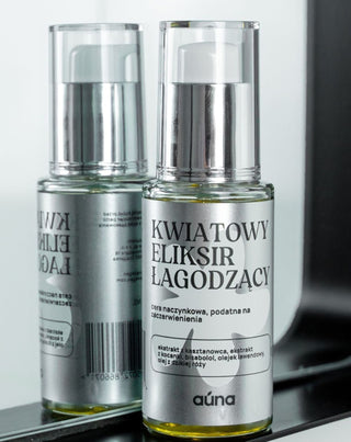 Kvetinový elixír upokojujúci pre kupé pokožku s extraktom z gaštanu Auna - 2