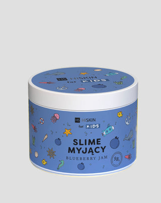 Slime pre deti na kúpanie modrý Blueberry Jam HiSkin for Kids - 1