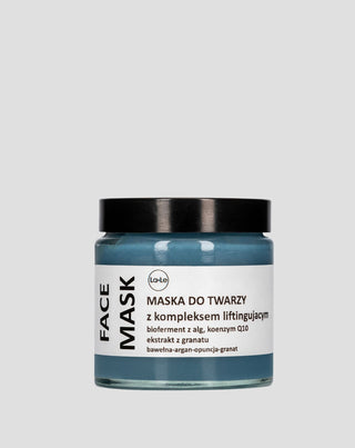 Pleťová maska s biofermentom z rias, koenzýmom Q10 a extraktom z granátového jablka La-Le - 1