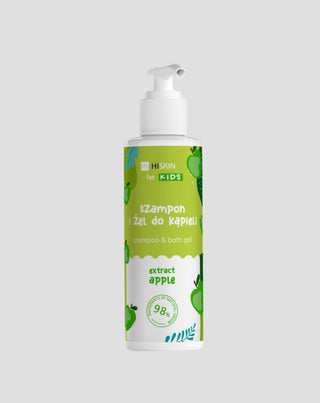 2 v 1 šampón a gél na umývanie tela pre deti s vôňou jabĺk HiSkin - 1