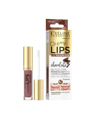 Lesk na pery s čokoládou s kyselinou hyalurónovou Och! My Lips Maximizér pier Eveline - 1