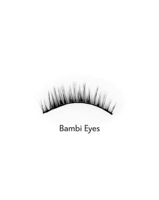 Umelé riasy na 2d páse na viacnásobné použitie jemné Bambi Eyes Bamm!Lashes - 2