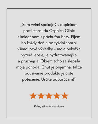 Anti-aging elixír s rybím kolagénom a komplexom DracoBelle™ Nu Orphica Clinic Ageless
