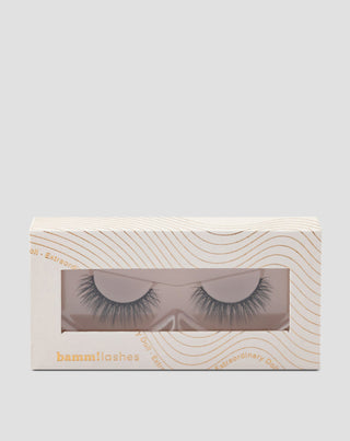 2D umelé riasy na pásiku na viacnásobné použitie, prirodzený efekt Extraordinary Doll Bamm!Lashes - 1