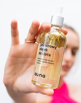 Jazmínový telový olej s prírodnými olejmi a vitamínom E Auna - 3
