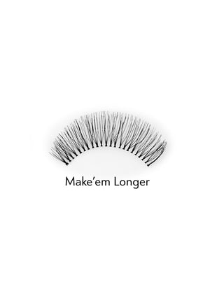 Umelé 2d riasy na viacnásobnú aplikáciu pre prirodzený efekt predĺženia Bamm!Lashes - 2