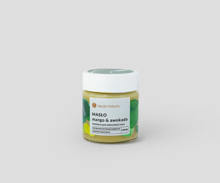 Telové maslo pre suchú, poškodenú a opálenú pokožku Avokádo Mango & Natura Option - 1