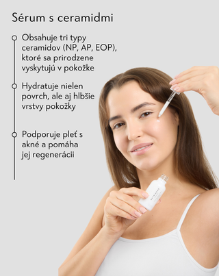 Ceramidy regeneračné pleťové sérum na akné Nutridome - 2