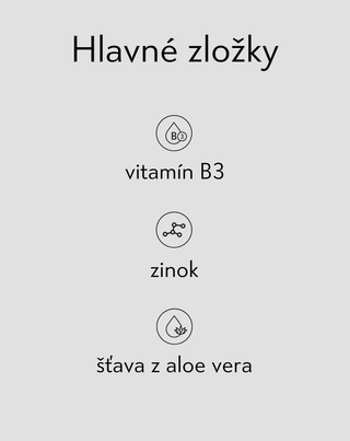 Vitamín B3 10% a zinok 1% pleťové sérum na akné Nutridome - 5