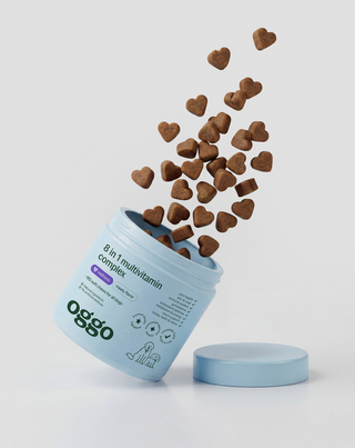8 in 1 Complex doplnkové multivitamínové krmivo pre zdravie a energiu vášho miláčika Oggo 180 g