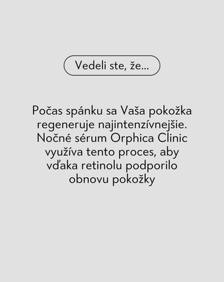 Nočné sérum na podporu regenerácie problematickej pleti Anti-Acne Orphica Clinic 50 ml