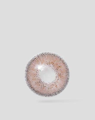 Orieškovo hnedé farebné kontaktné šošovky, nedioptrické mesačné, brown moons no. 2 Ovio