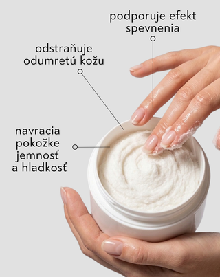Cukrový peelingový scrub na telo vyhladzujúci pokožku Nutridome 250 g - 4