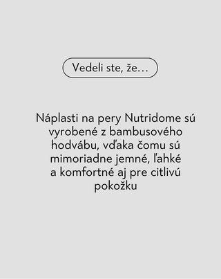Nutridome náplasť na pery z prírodného bambusového hodvábu proti chrápaniu 30 ks. - 4