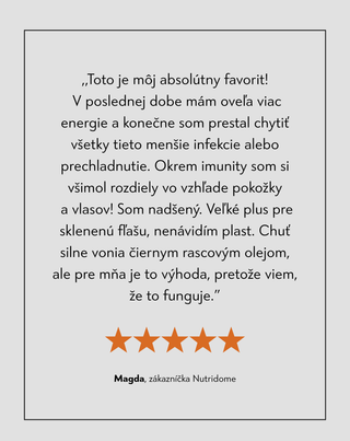 Oleje na imunitu s omega 3-6-9 v tekutej forme Immuno Nutridome 250 ml