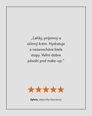 Hydratačný krém na tvár s SPF 50 s alantoínom a kyselinou hyalurónovou Nutridome - 4