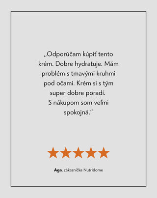 Hydratačný očný krém na vrásky a tmavé kruhy s perlovým extraktom Nutridome - 6