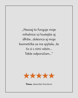 Sérum na mihalnice so zahusťujúcim, predlžujúcim a posilňujúcim účinkom Nutridome - 6