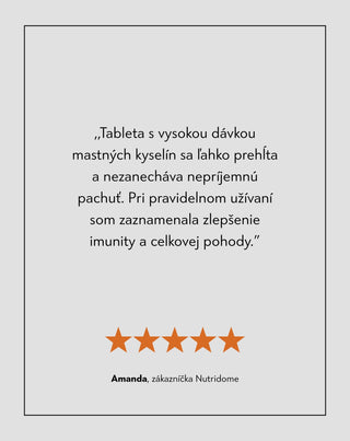 Omega-3 na imunitu a správne fungovanie mozgu, srdca a zraku Nutridome 60 kapsúl - 6