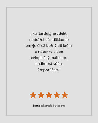 Micelárna odličovacia voda s kmeňovými bunkami magnólie Nutridome - 4