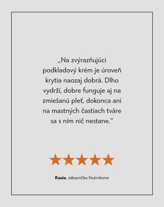 Rozjasňujúci hydratačný make-up s kyselinou hyalurónovou 02 Ivory Nutridome - 5