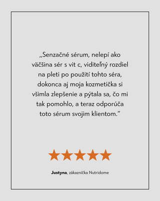 Vitamín C 5% pleťové sérum na pigmentové škvrny Nutridome - 5
