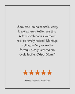 Kefa na kučeravé a vlnité vlasy na definovanie zákrut Twisty - 5