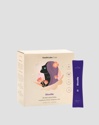 Doplnok výživy zlepšujúci stav pokožky s kolagénom a vitamínmi GlowMe Health Labs Care - 1