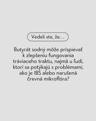 Butyrát sodný 620 mg/deň na črevá, zápaly a poruchy bakteriálnej flóry Nutridome 60 ks - 3