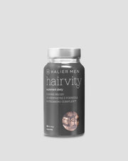 Tabletky proti vypadávaniu vlasov pre mužov pri plešatosti Hairvity Men Halier 60 kapsúl