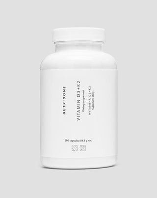 Vitamín D3+K2 s inulínom na podporu kostí a imunity Nutridome 180 ks
