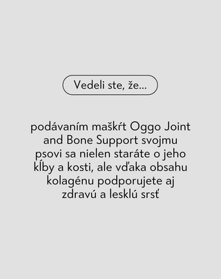 Joint & Bone Support doplnkové krmivo pre psov na kĺby a kosti Oggo 180 g - 4
