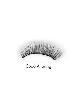 Umelé 2d riasy na pásiku na viacnásobné použitie Sooo Alluring Bamm!Lashes - 2