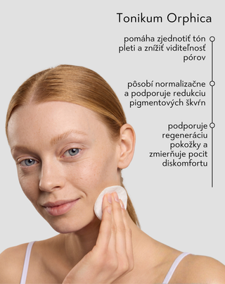 Pleťové tonikum s niacínamidom a kyselinou azelaovou Anti-Acne Orphica Clinic 200 ml
