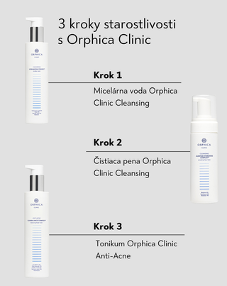 Pleťové tonikum s niacínamidom a kyselinou azelaovou Anti-Acne Orphica Clinic 200 ml