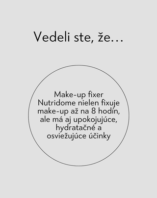 Nutridome fixačná hmla na make up 75 ml - 3