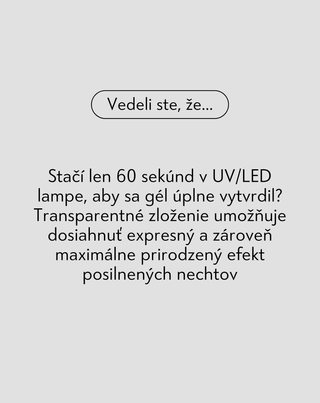 Stavebný gél na gélovú manikúru UV/LED na modelovanie a predlžovanie nechtov Nutridome - 2