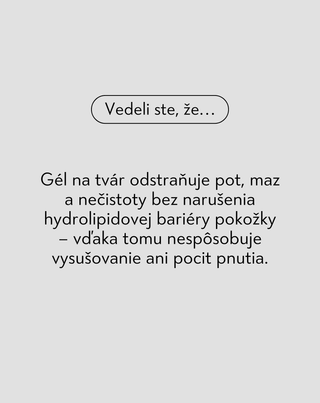 Čistiaci gél na tvár s postbiotikami a panthenolom na čistenie a starostlivosť o bradu Monolit