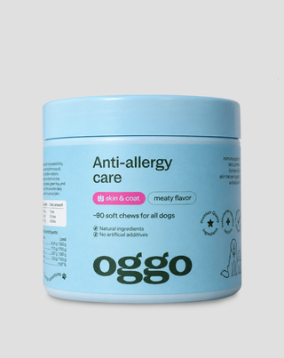 Doplnok na alergie a citlivú pokožku pre psa Anti-allergy care Oggo 180 g