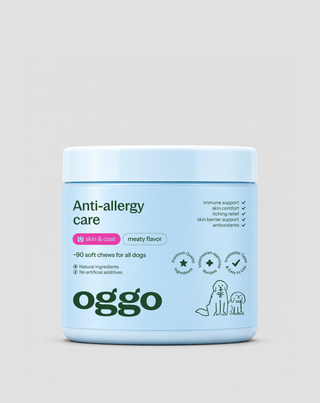 Doplnok na alergie a citlivú pokožku pre psa Anti-allergy care Oggo 180 g - 1