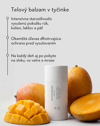 Balzam na telo v tyčinke intenzívne vyživujúci s prírodnými olejmi Nutridome - 5