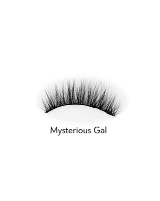 Umelé mohalnice na 2D prúžku na viacnásobné použitie veľmi jemné Misterious Gal Bamm!Lashes - 2