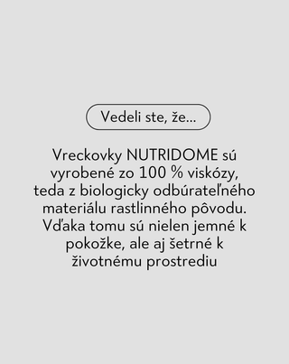Vlhčené utierky s upokojujúcim pantenolom Nutridome - 4