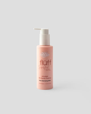 Emulzia na čistenie tváre brezovou vodou s ceramidami a vitamínmi C a E Fluff - 1